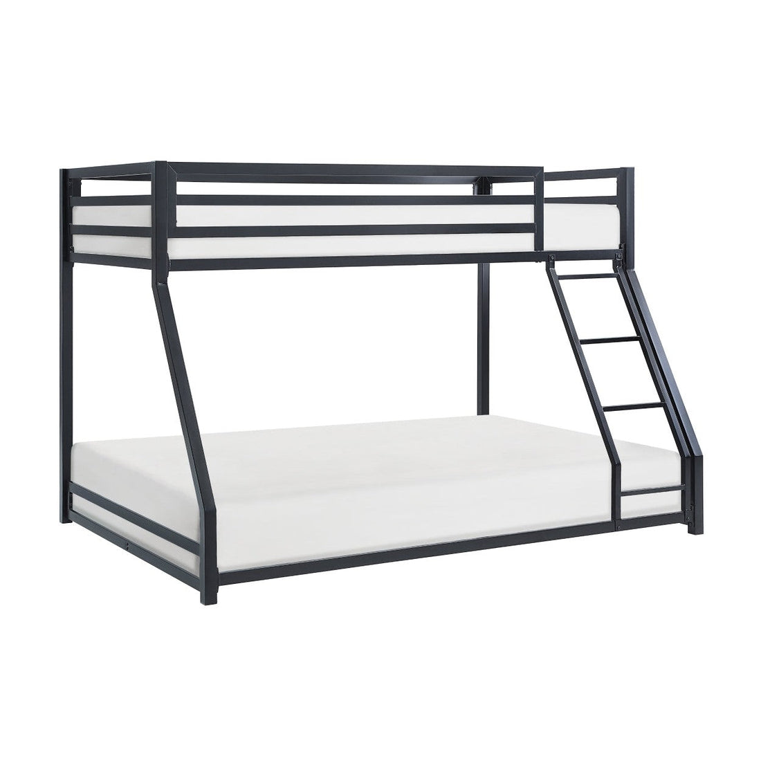 T/F METAL BUNKBED, BLACK FIN, 3A B2010BKTF-1