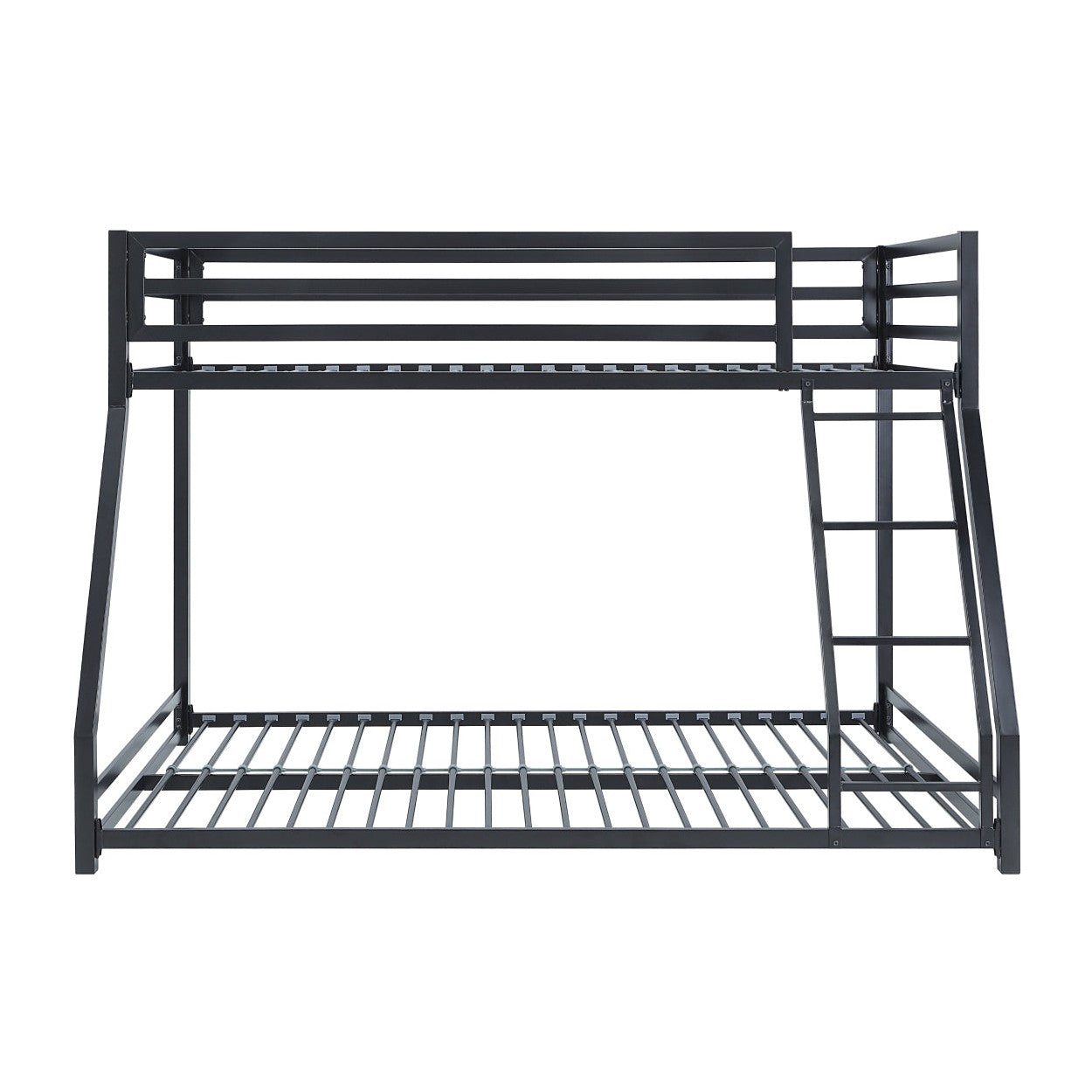 T/F METAL BUNKBED, BLACK FIN, 3A B2010BKTF-1