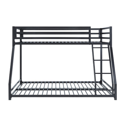 T/F METAL BUNKBED, BLACK FIN, 3A B2010BKTF-1