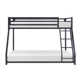T/F METAL BUNKBED, BLACK FIN, 3A B2010BKTF-1