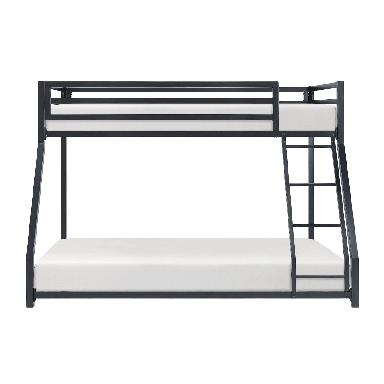 T/F METAL BUNKBED, BLACK FIN, 3A B2010BKTF-1