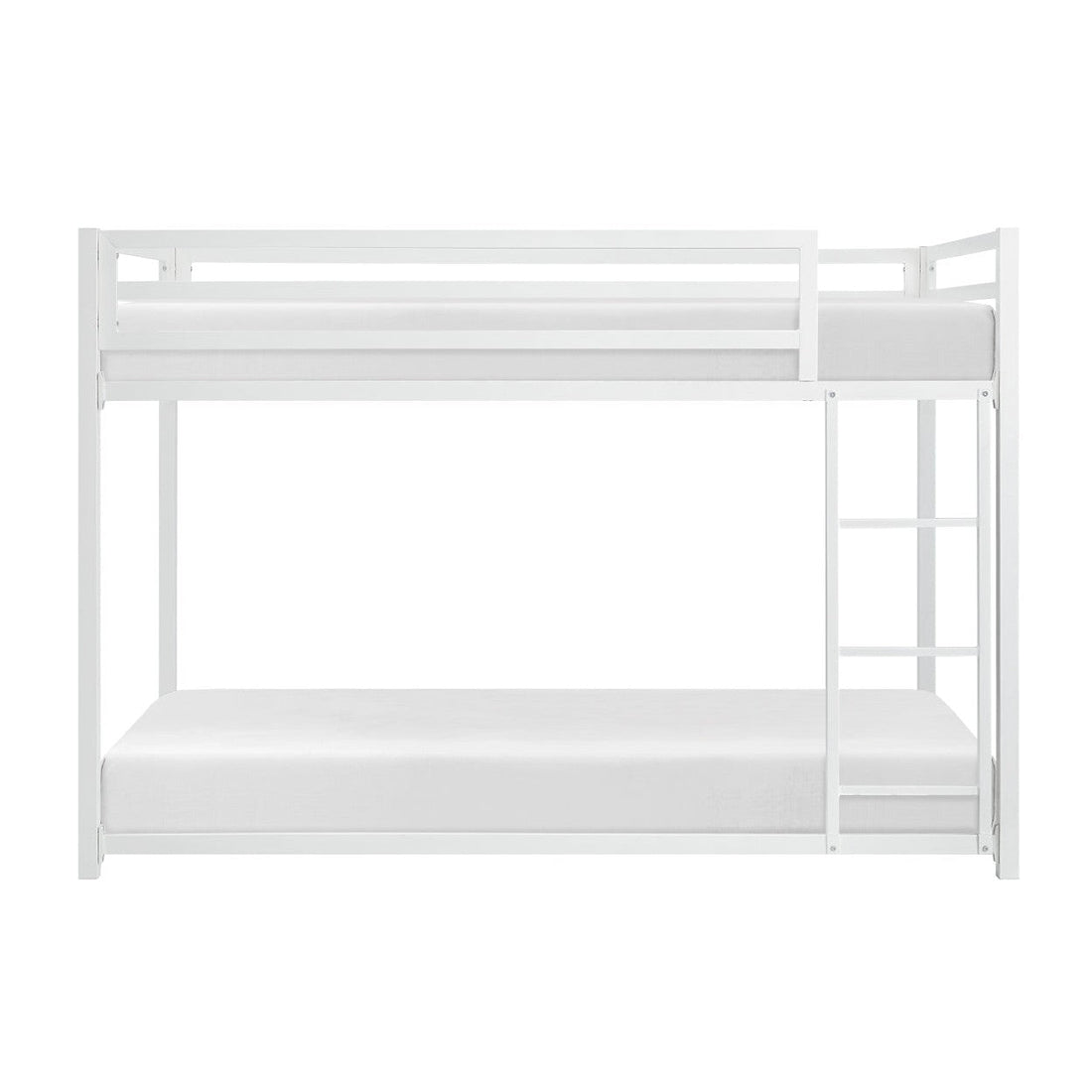 T/T METAL BUNKBED, WHITE FIN, 3A B2010WH-1