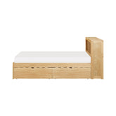 (3) Twin Bookcase Bed with Storage Boxes B2043BC-1T*