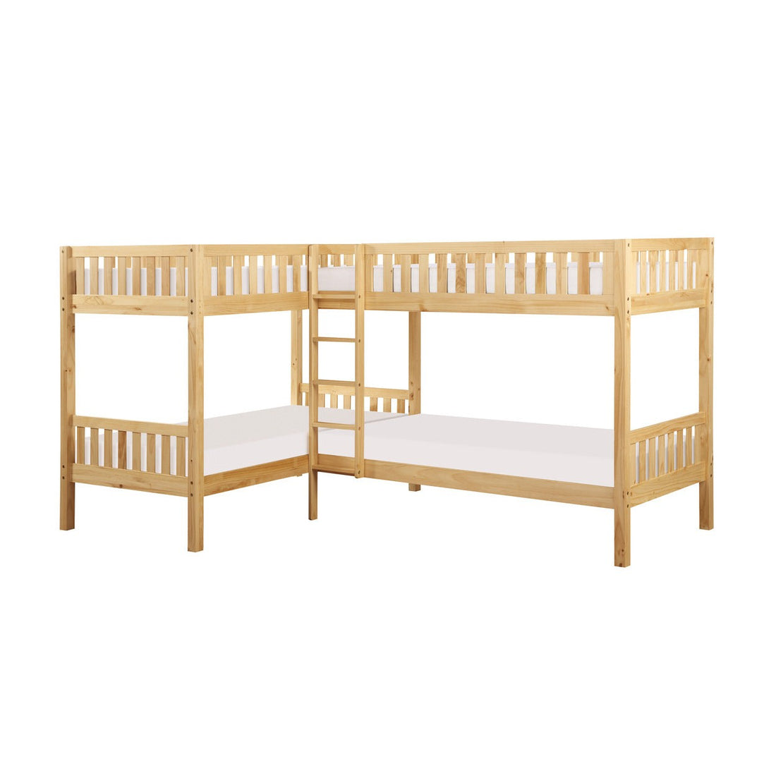 (3) L CORNER BUNK BED B2043CN-1*