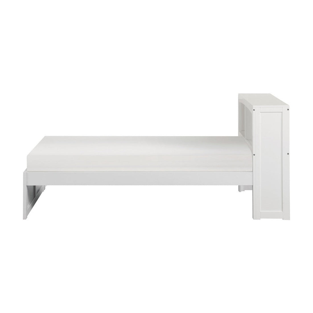 (2) BOOKCASE TWIN BED (WITHOUT TRUNDLE) B2053BCW-1*