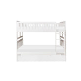 (4) Full/Full Bunk Bed with Twin Trundle B2053FFW-1*R