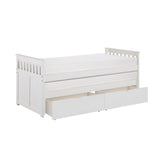 (4) Twin/Twin Bed with Storage Boxes B2053RTW-1T*