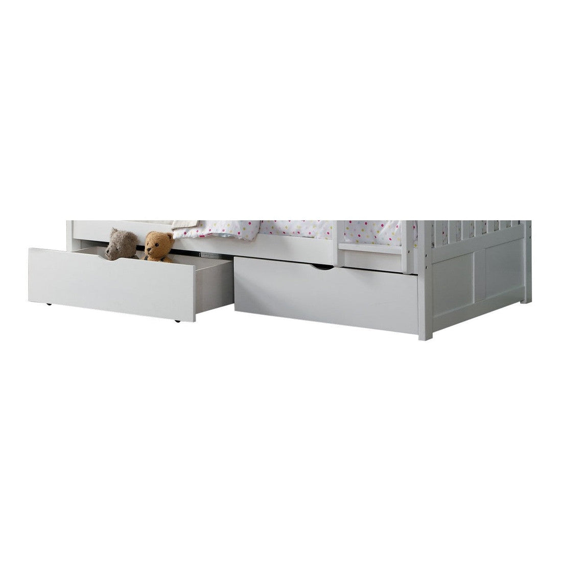 2 PCS STORAGE BOXES WITH CASTERS, K/D B2053W-T