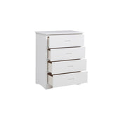 CHEST, 4 DRAWERS B2053W-9