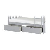 2 PCS STORAGE BOXES WITH CASTERS, K/D B2063-T
