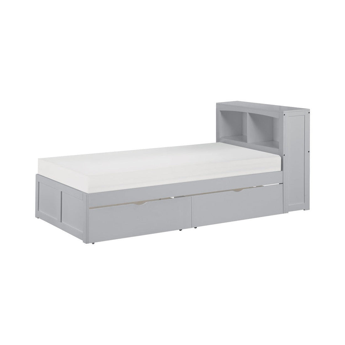 (3) Twin Bookcase Bed with Storage Boxes B2063BC-1T*