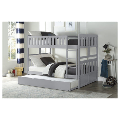 TWIN TRUNDLE WITH 13PCS SLATES B2063-R