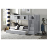 TWIN TRUNDLE WITH 13PCS SLATES B2063-R