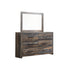 Drystan Dresser and Mirror Ash-B211B1