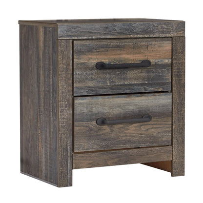 Drystan Queen Panel Bed, Dresser, Mirror and 2 Nightstands Ash-B211B31