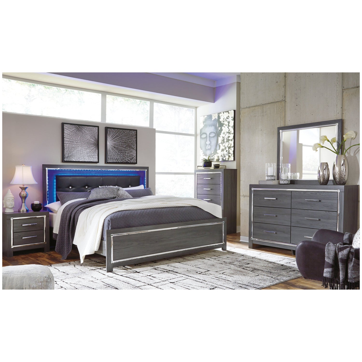Lodanna Dresser Ash-B214-31