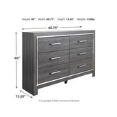 Lodanna Dresser Ash-B214-31