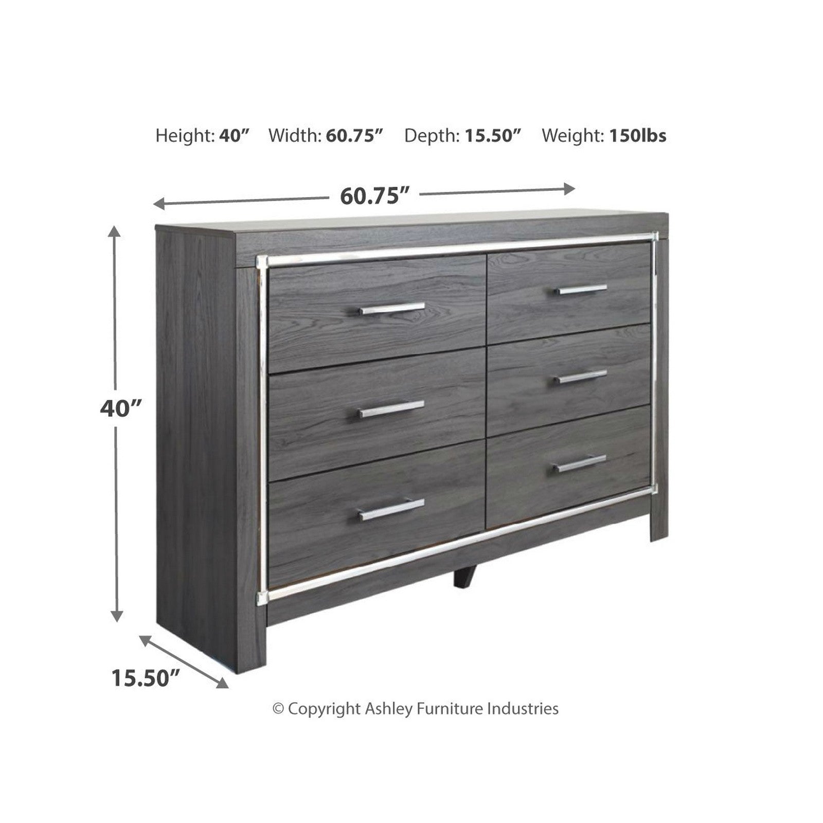 Lodanna Dresser Ash-B214-31