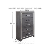 Lodanna Chest of Drawers Ash-B214-46