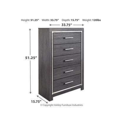 Lodanna Chest of Drawers Ash-B214-46
