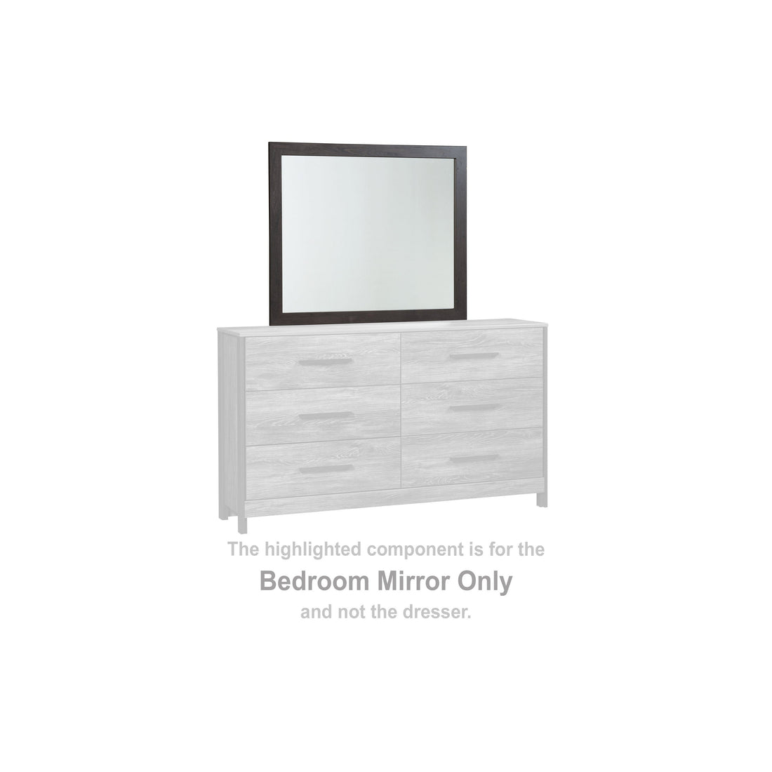 Cazenfeld Bedroom Mirror Ash-B227-36