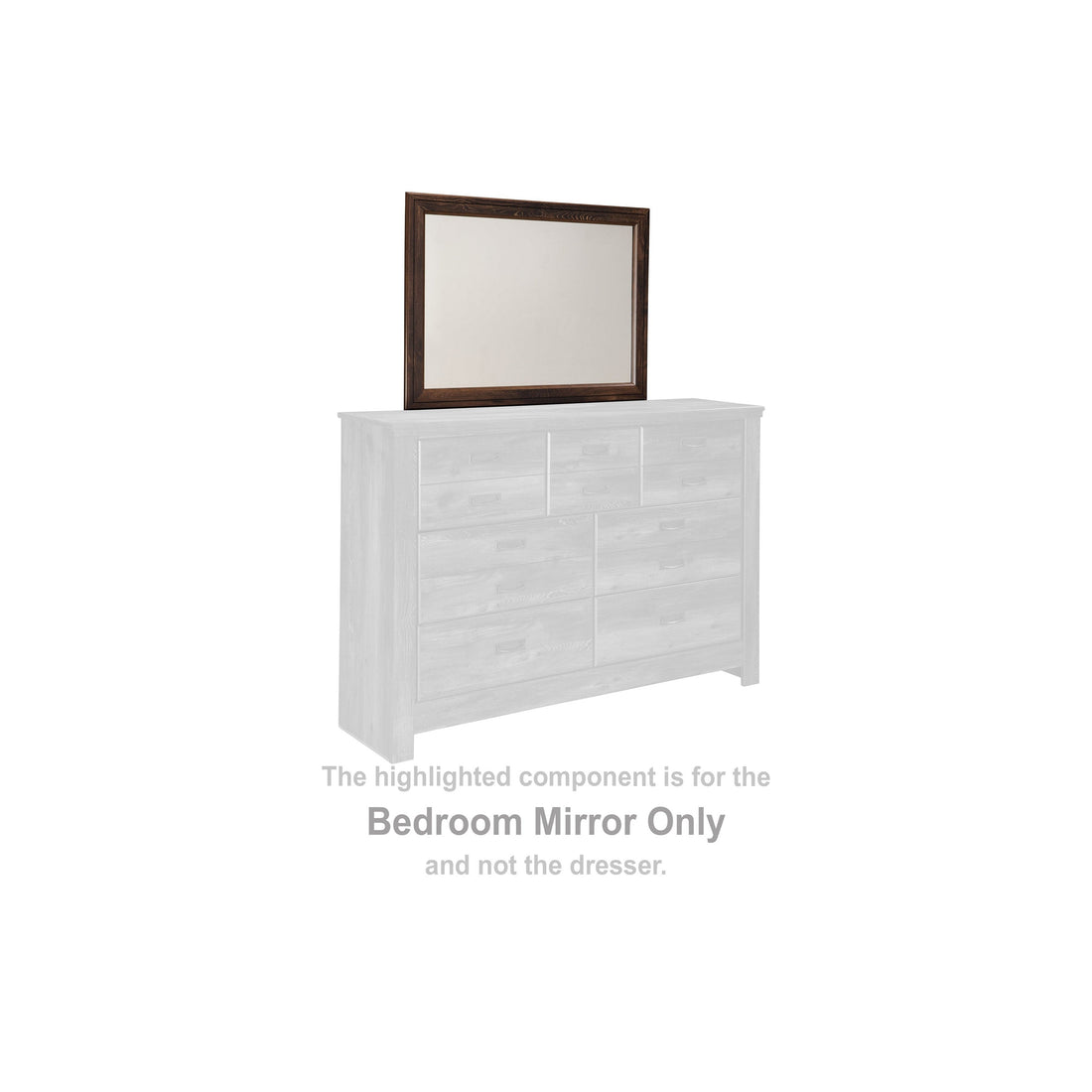 Quinden Bedroom Mirror Ash-B246-36