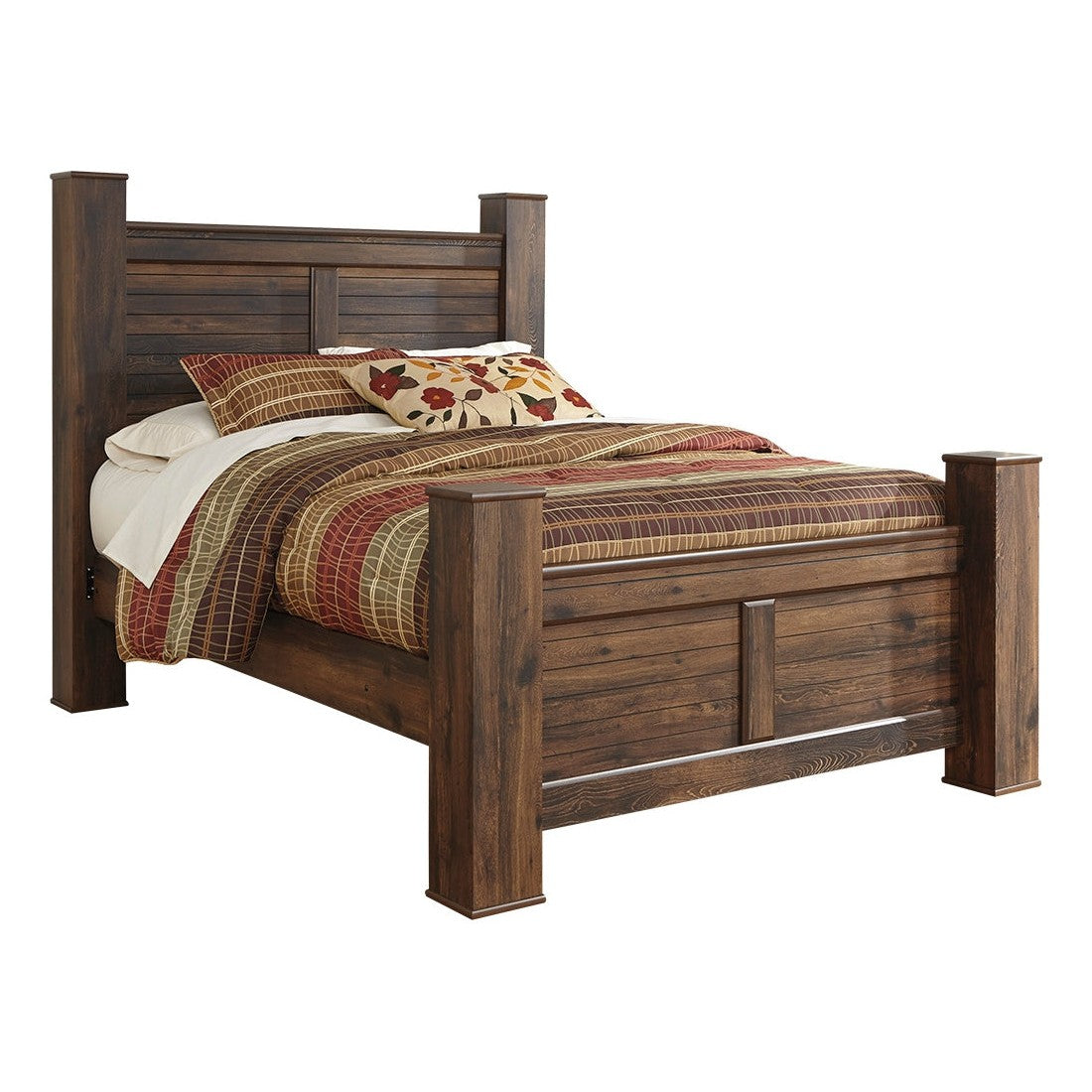 Quinden Poster Bed Ash-B246B2