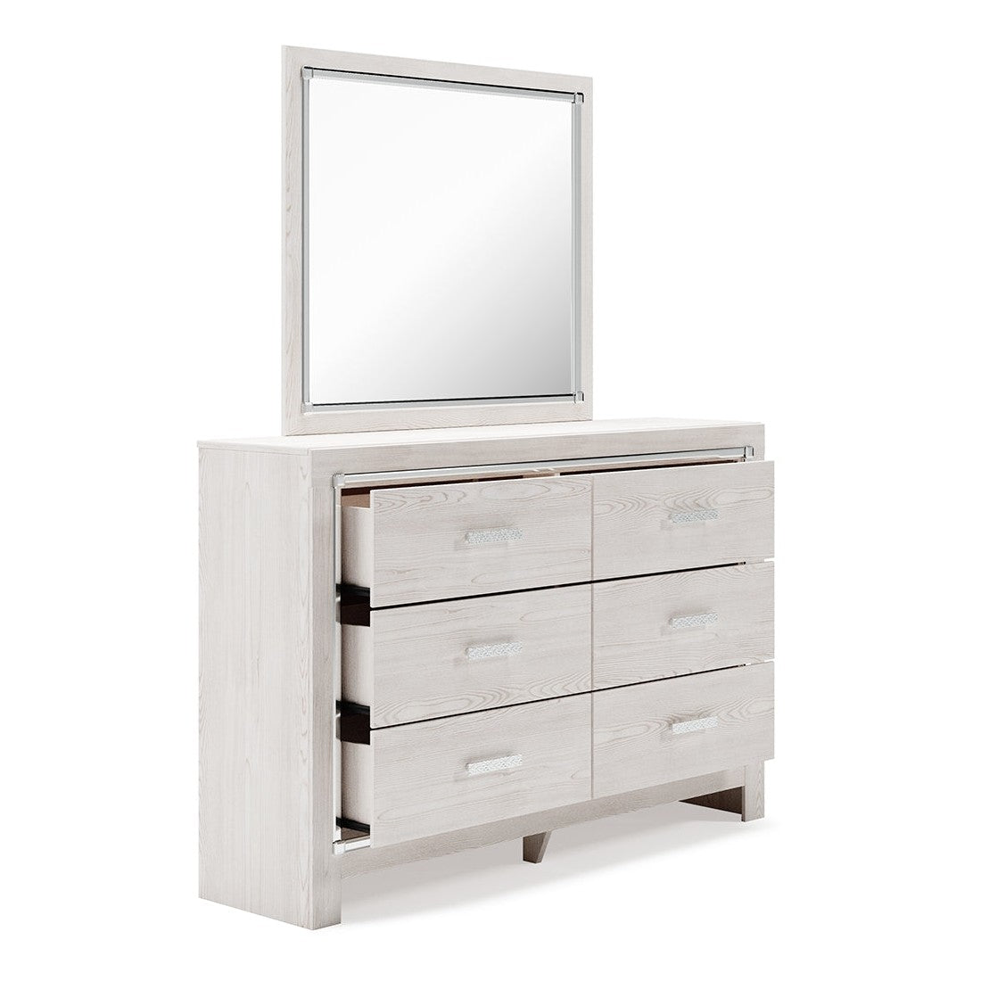Altyra Dresser and Mirror Ash-B2640B1