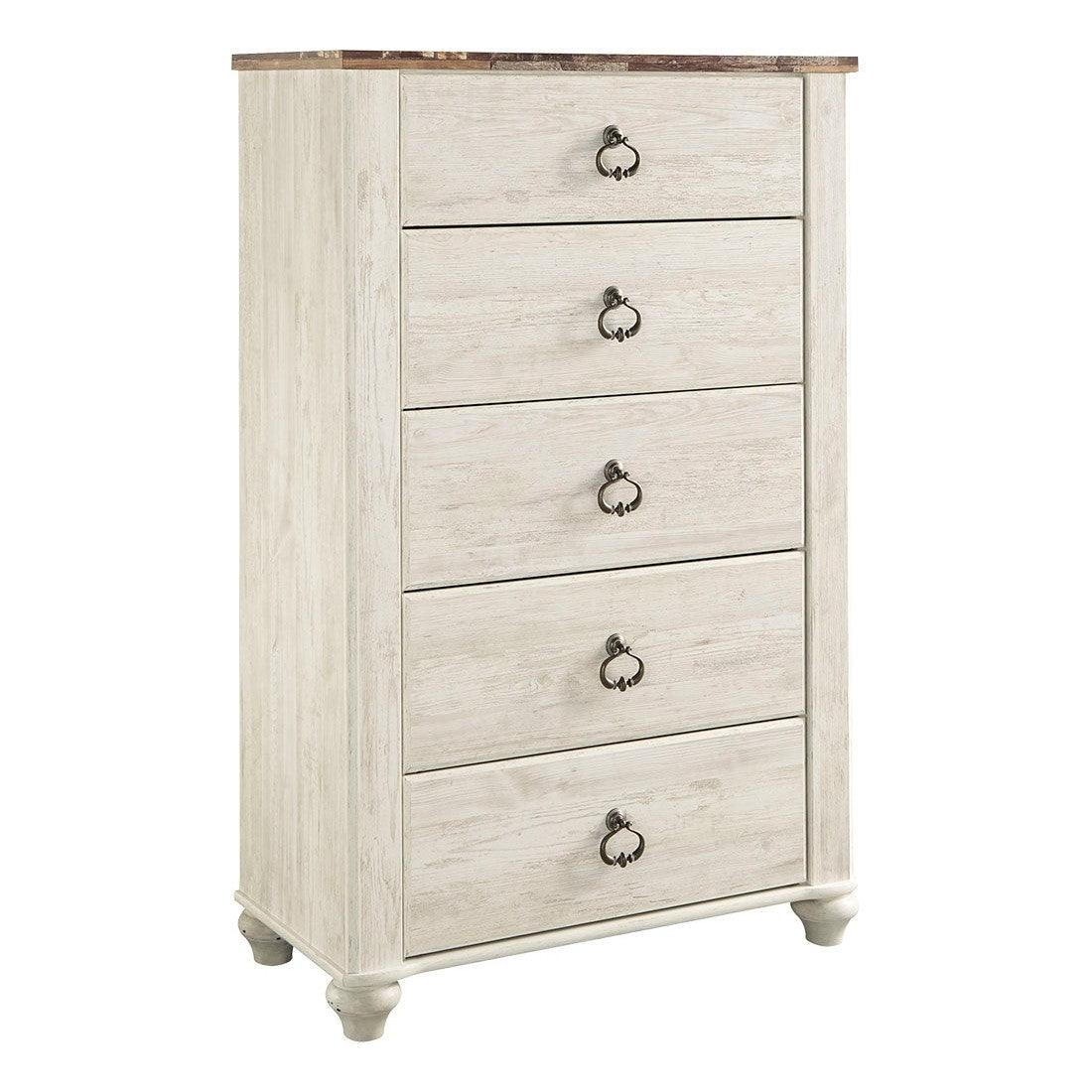 Willowton Chest of Drawers Ash-B267-46