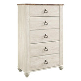 Willowton Chest of Drawers Ash-B267-46