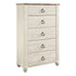 Willowton Chest of Drawers Ash-B267-46