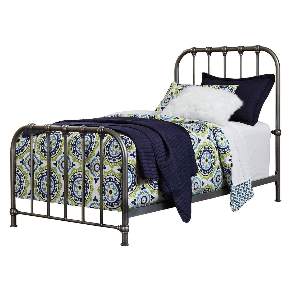 Nashburg Metal Bed Ash-B280-571