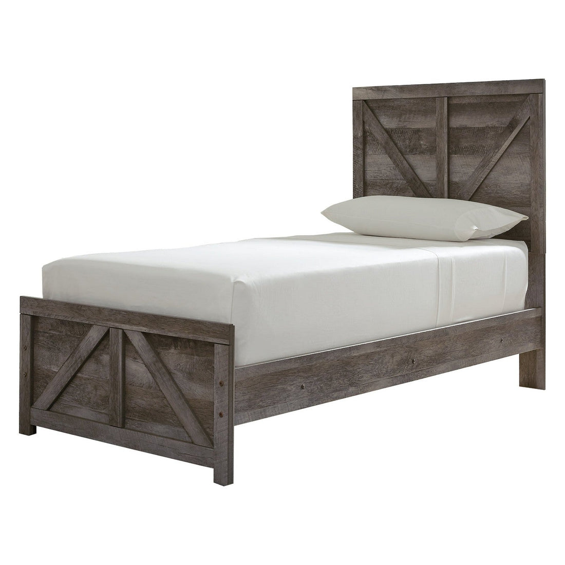 Wynnlow Crossbuck Panel Bed Ash-B440B16