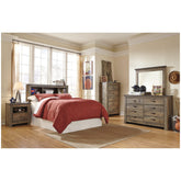 Trinell Bookcase Headboard