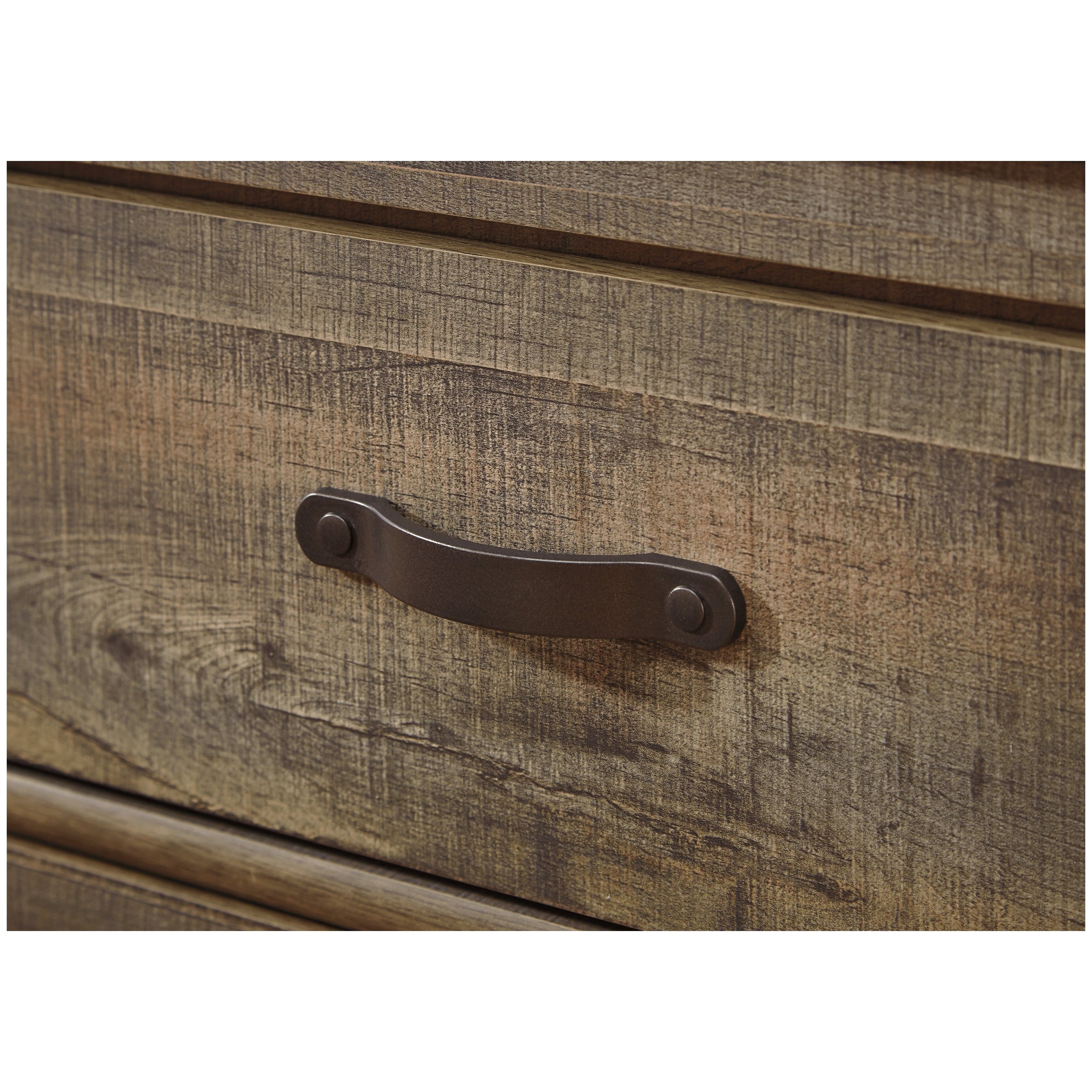 Trinell Panel Bed with 2 Storage Drawers