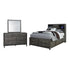 Caitbrook Full Storage Bed with Mirrored Dresser Ash-B476B5