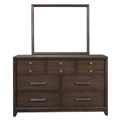 Brueban Dresser and Mirror Ash-B497B1