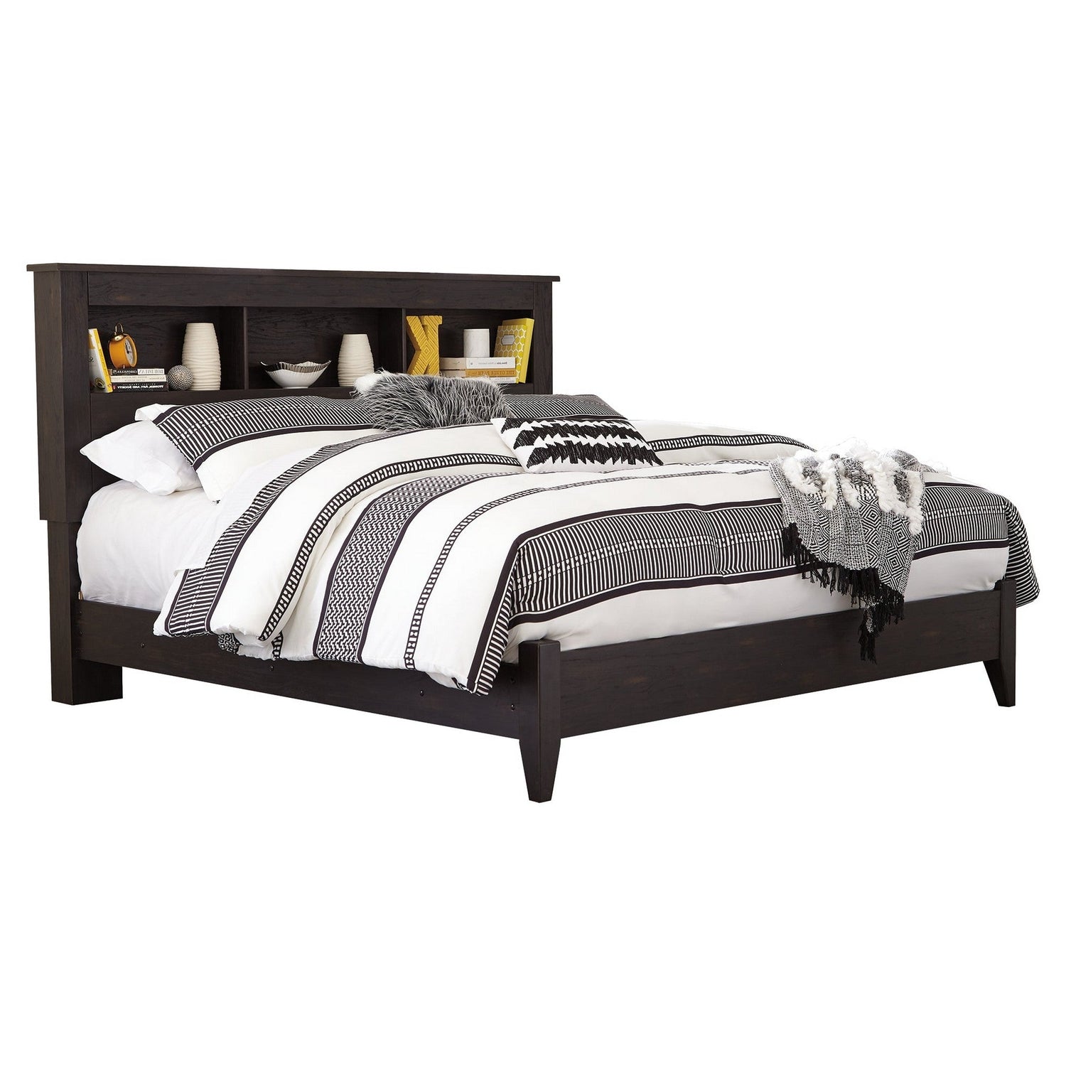 Reylow Bookcase Bed Ash-B555B11