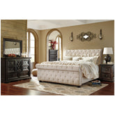 Willenburg Upholstered Sleigh Bed