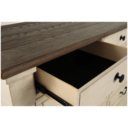 Bolanburg Dresser and Mirror Ash-B647B12