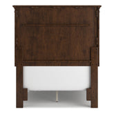 Danabrin Panel Bed Ash-B685B6