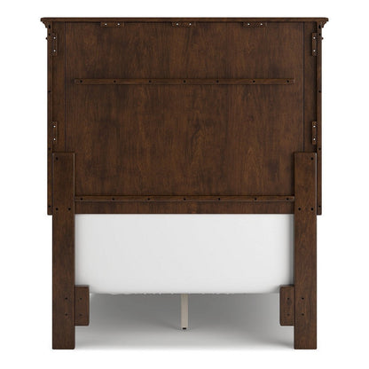 Danabrin Panel Bed Ash-B685B6