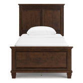 Danabrin Panel Bed Ash-B685B6