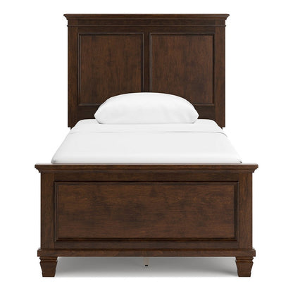 Danabrin Panel Bed Ash-B685B6