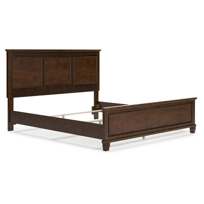 Danabrin Panel Bed Ash-B685B6