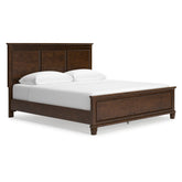 Danabrin Panel Bed Ash-B685B6