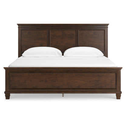 Danabrin Panel Bed Ash-B685B6
