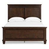 Danabrin Panel Bed Ash-B685B6