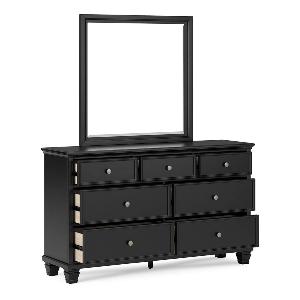 Lanolee Dresser and Mirror Ash-B687B1