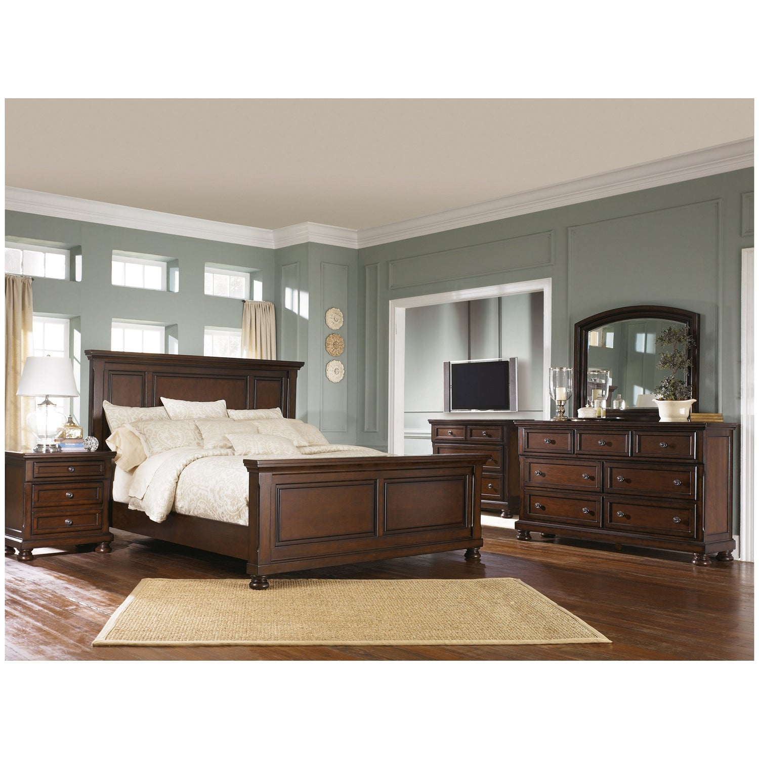 Porter Media Chest Ash-B697-39